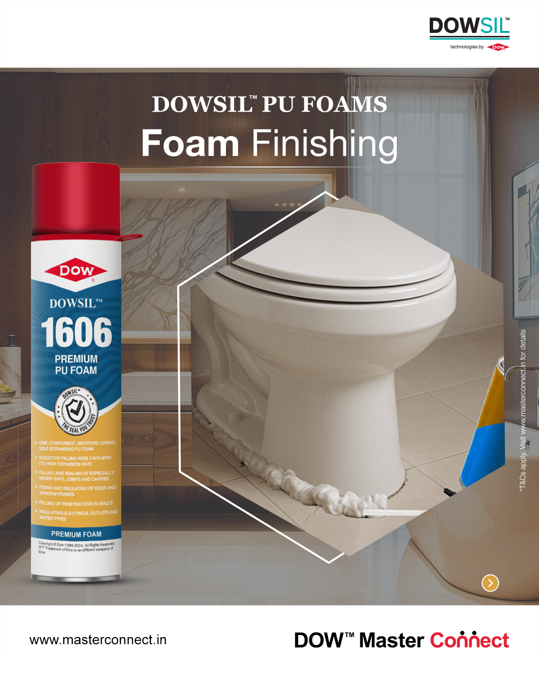 DOWSIL™ 1606 Premium PU Foam